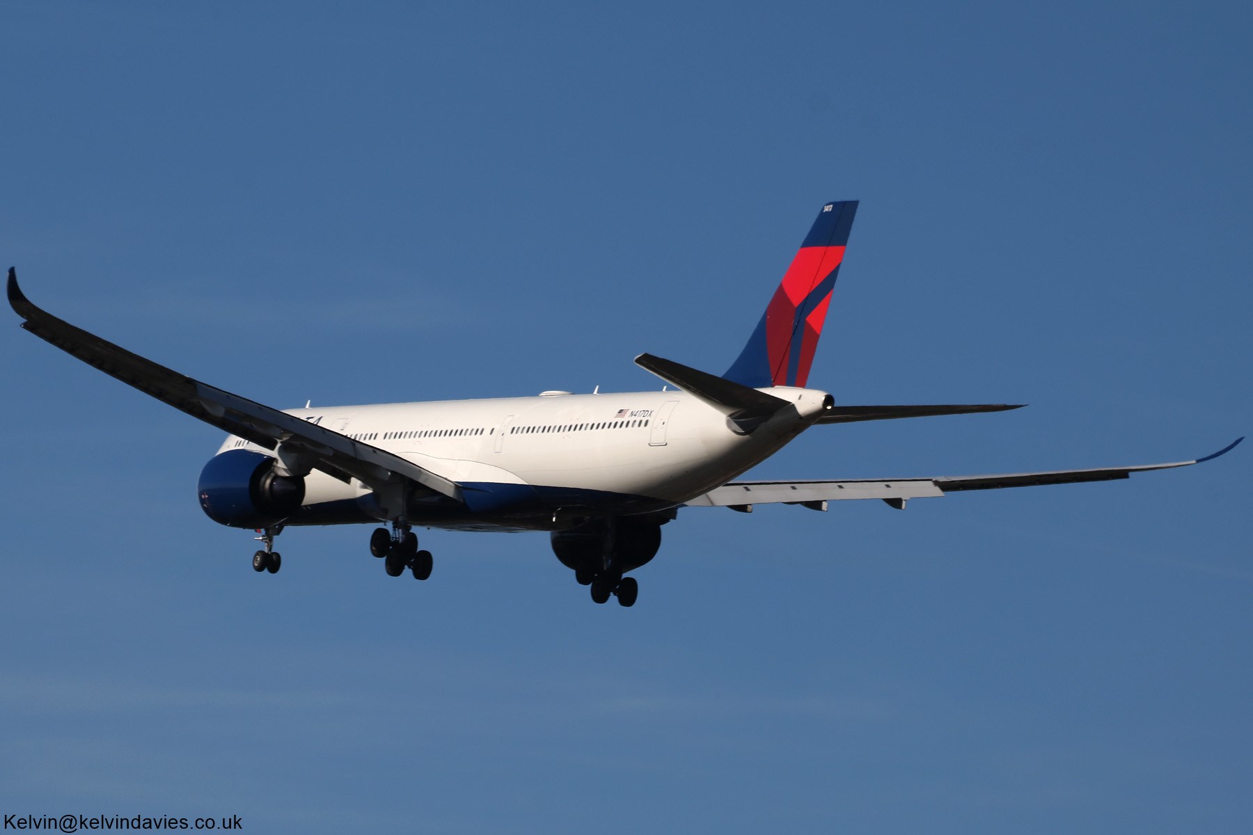 Delta Air Lines A330 N417DX
