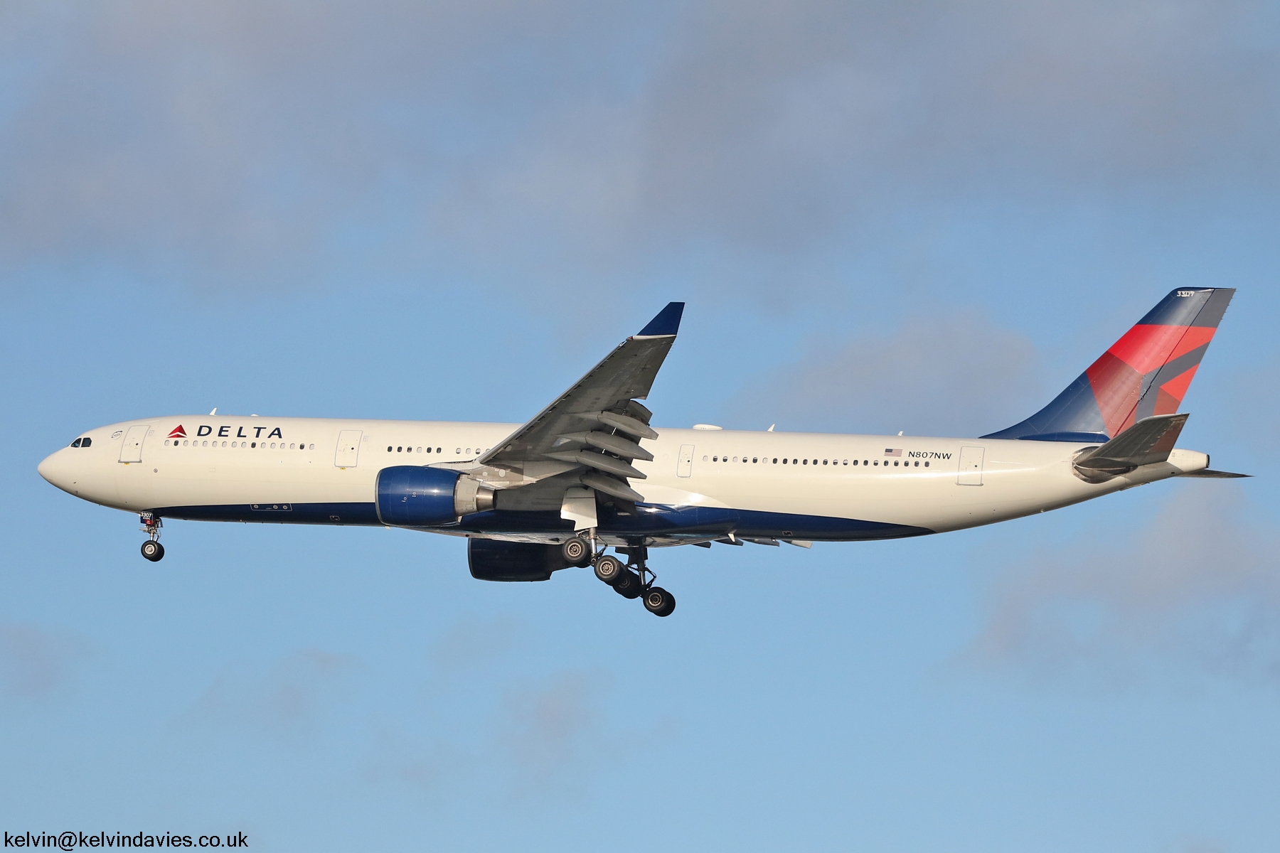 Delta Air Lines A330 N807NW