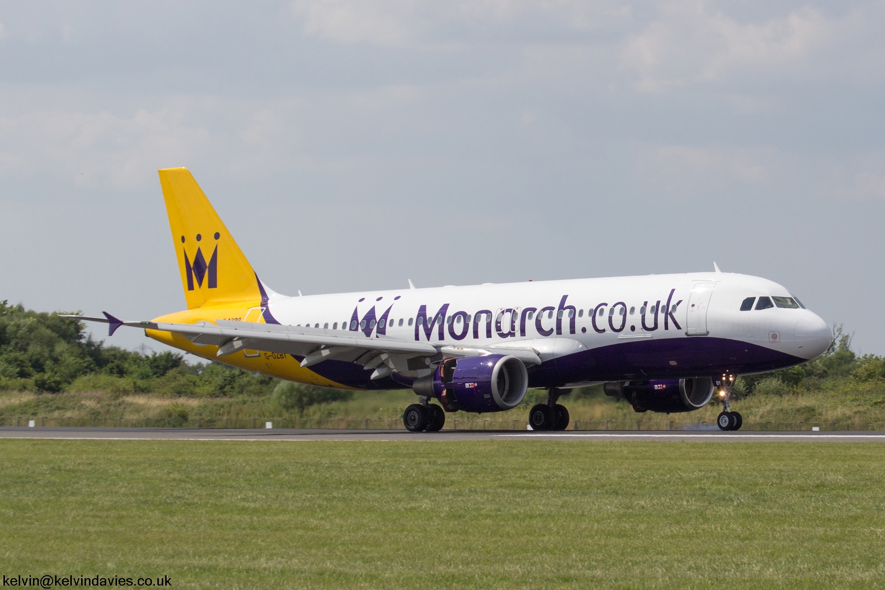 Monarch Airlines A320 G-OZBY