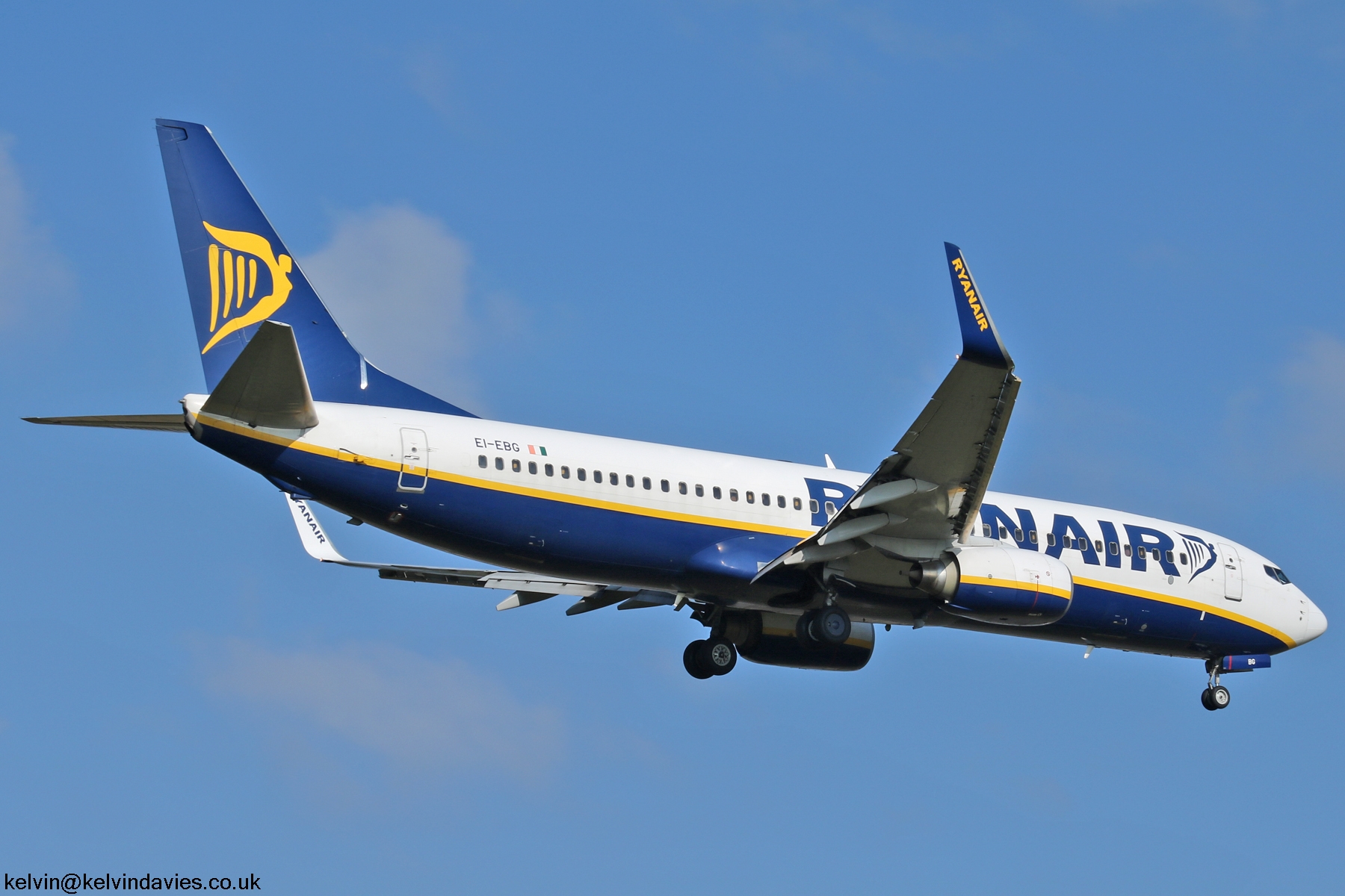 Ryanair 737NG EI-EBG