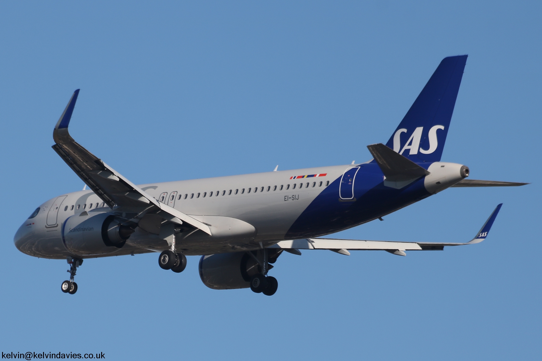 Scandinavian Airlines Ireland A320 NEO EI-SIL
