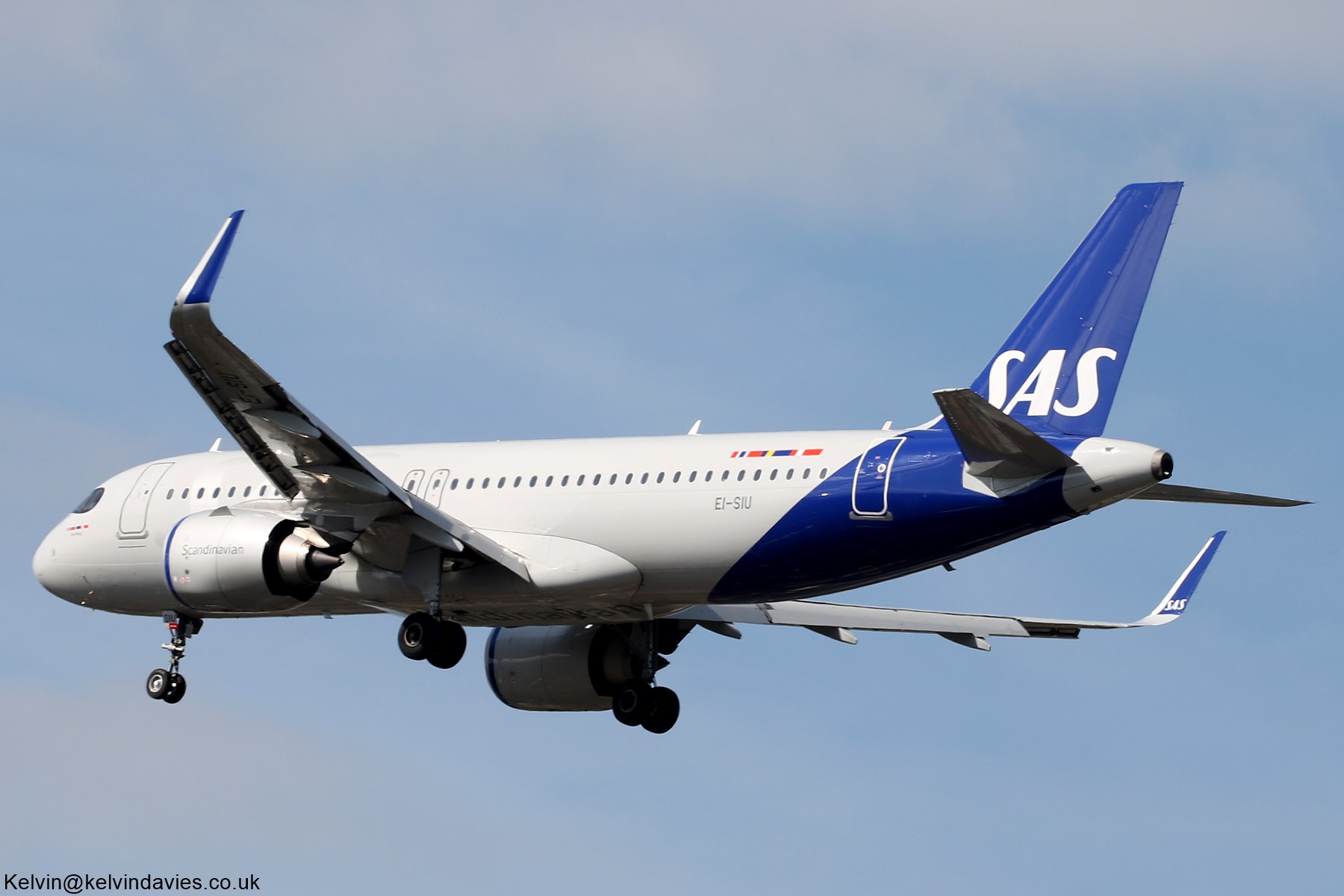 SAS Connect A320 NEO EI-SIU