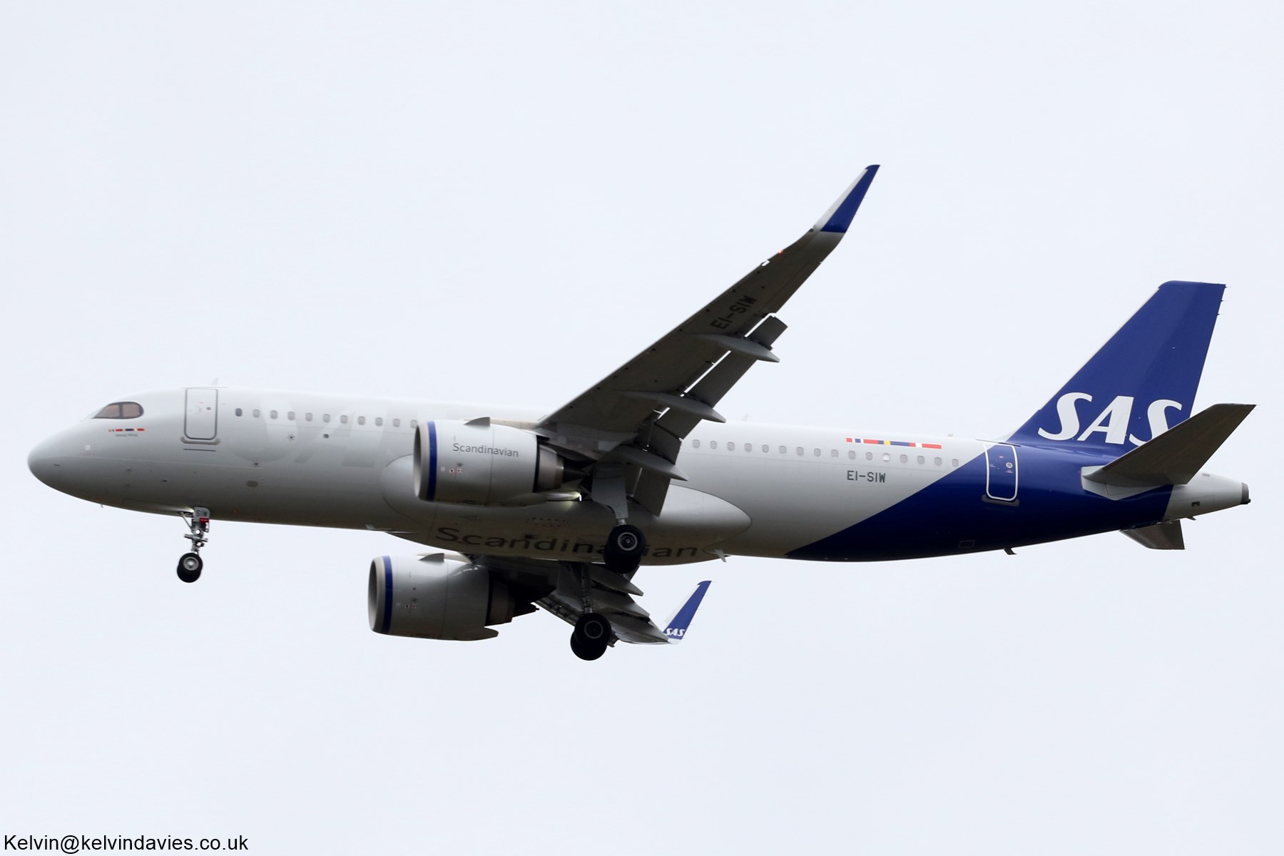 SAS A320 NEO EI-SIW