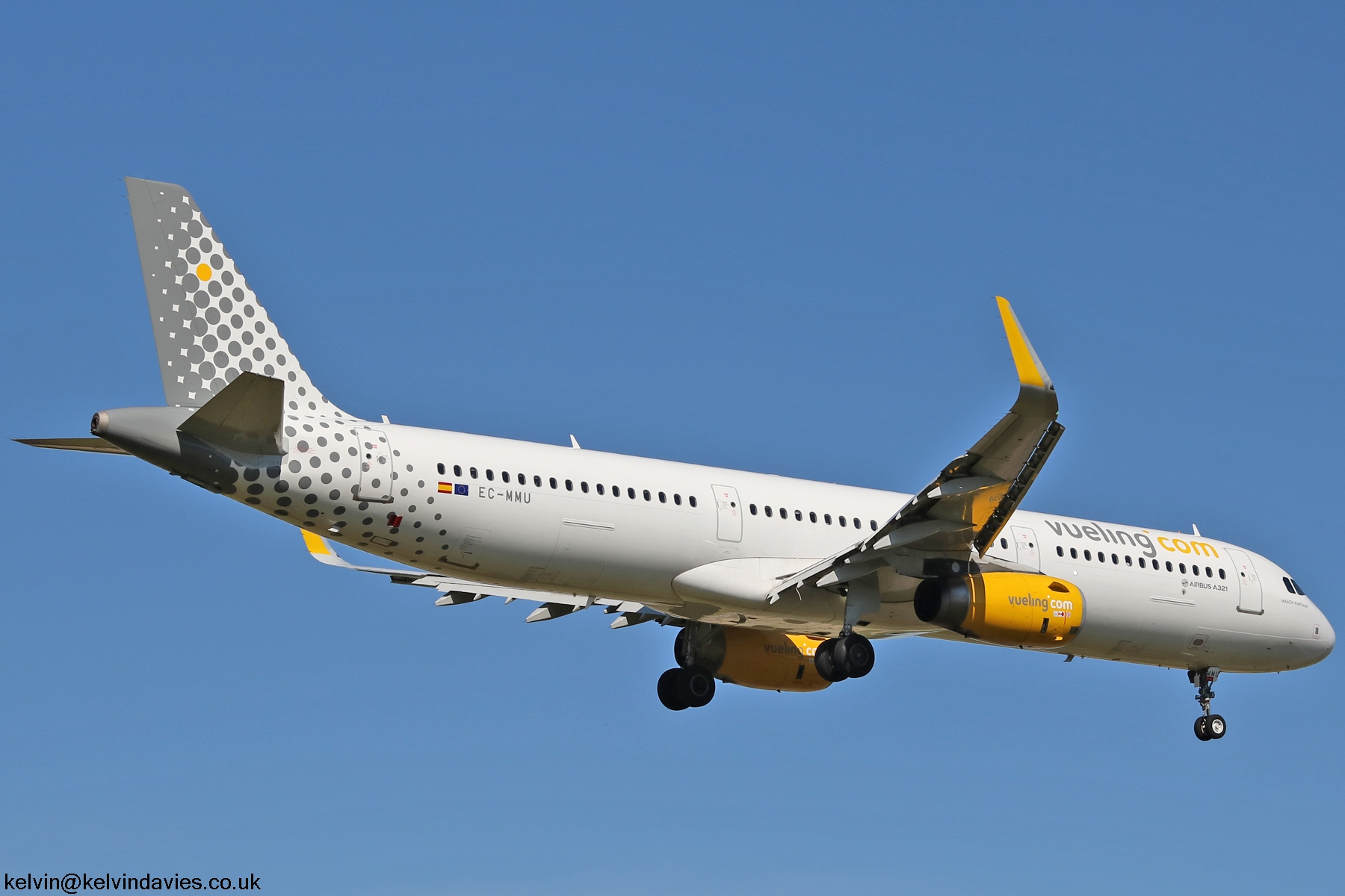 Vueling Airlines A321 EC-MMU