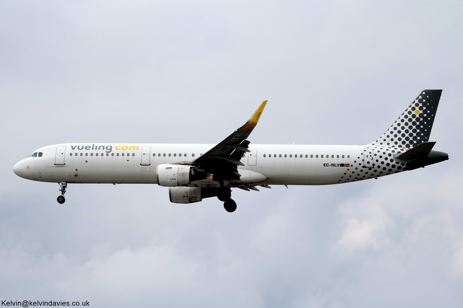 Vueling Airlines A321 EC-NLV