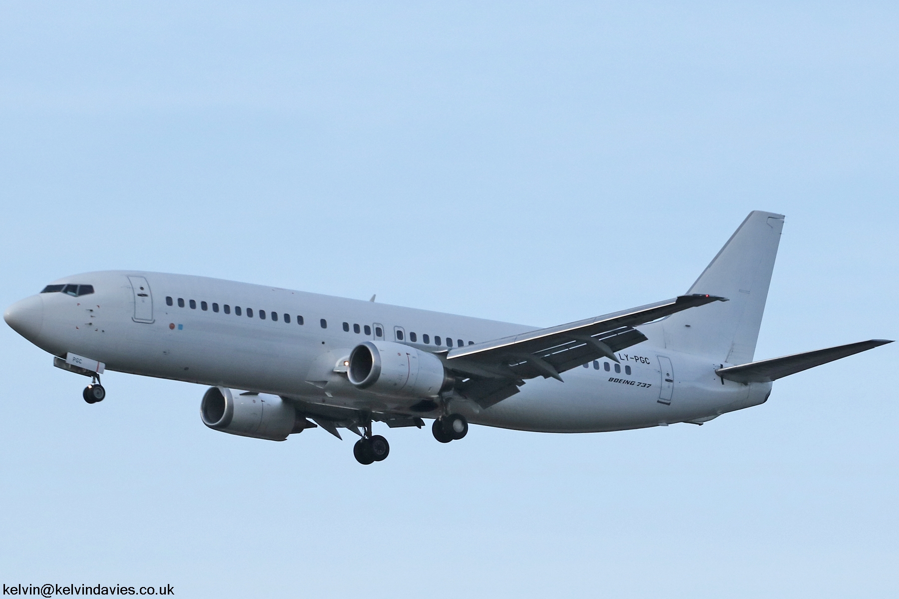 GetJet 737 LY-PGC