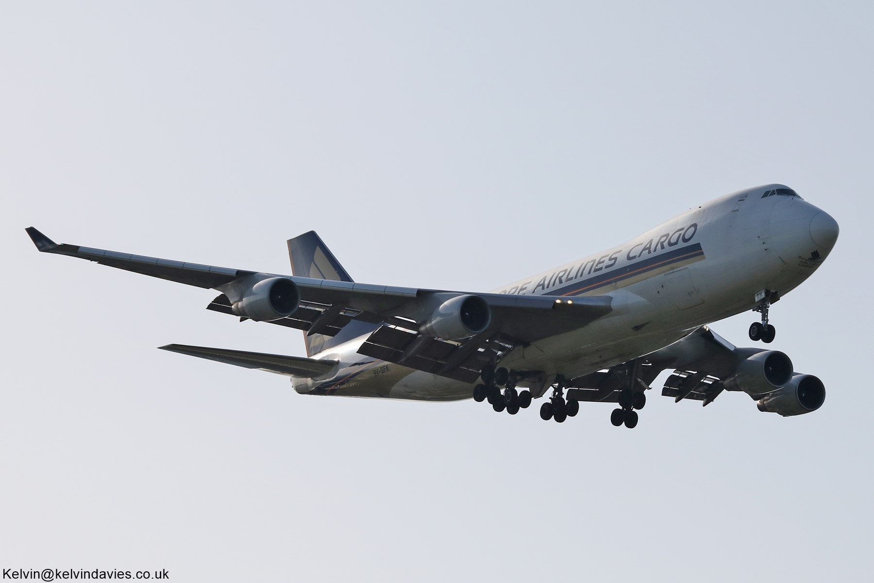 Singapore Airlines Cargo 747 9V-SFK