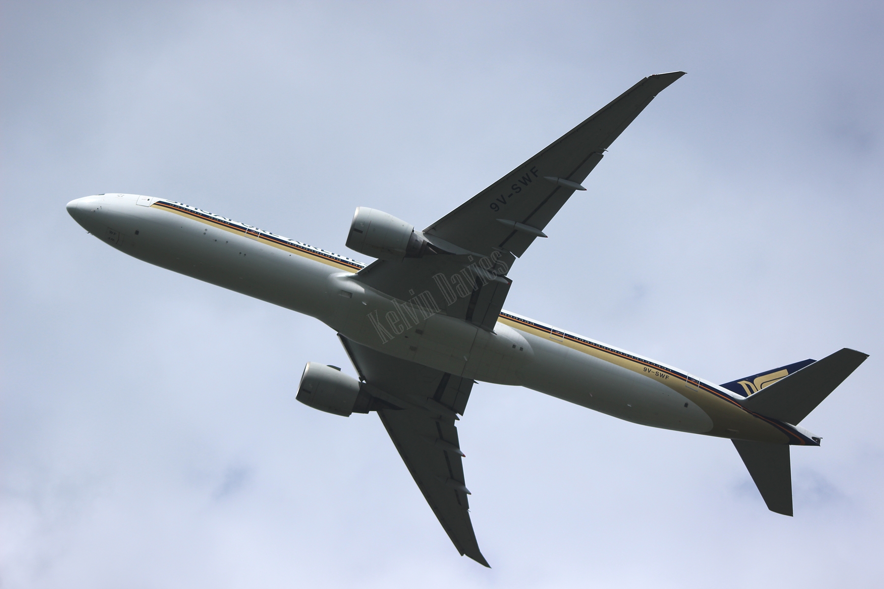 Singapore Airlines 777  9V-SWF
