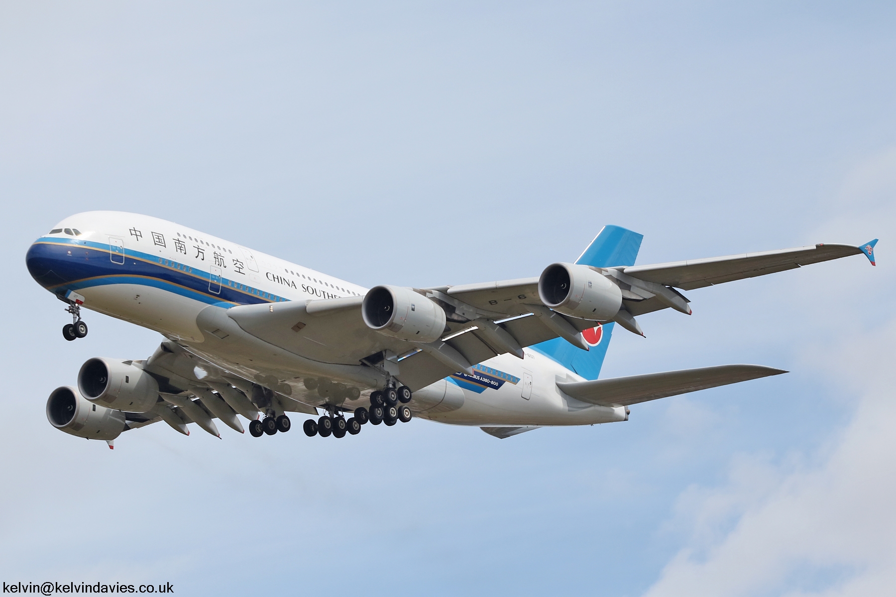 China Southern A380 B-6137