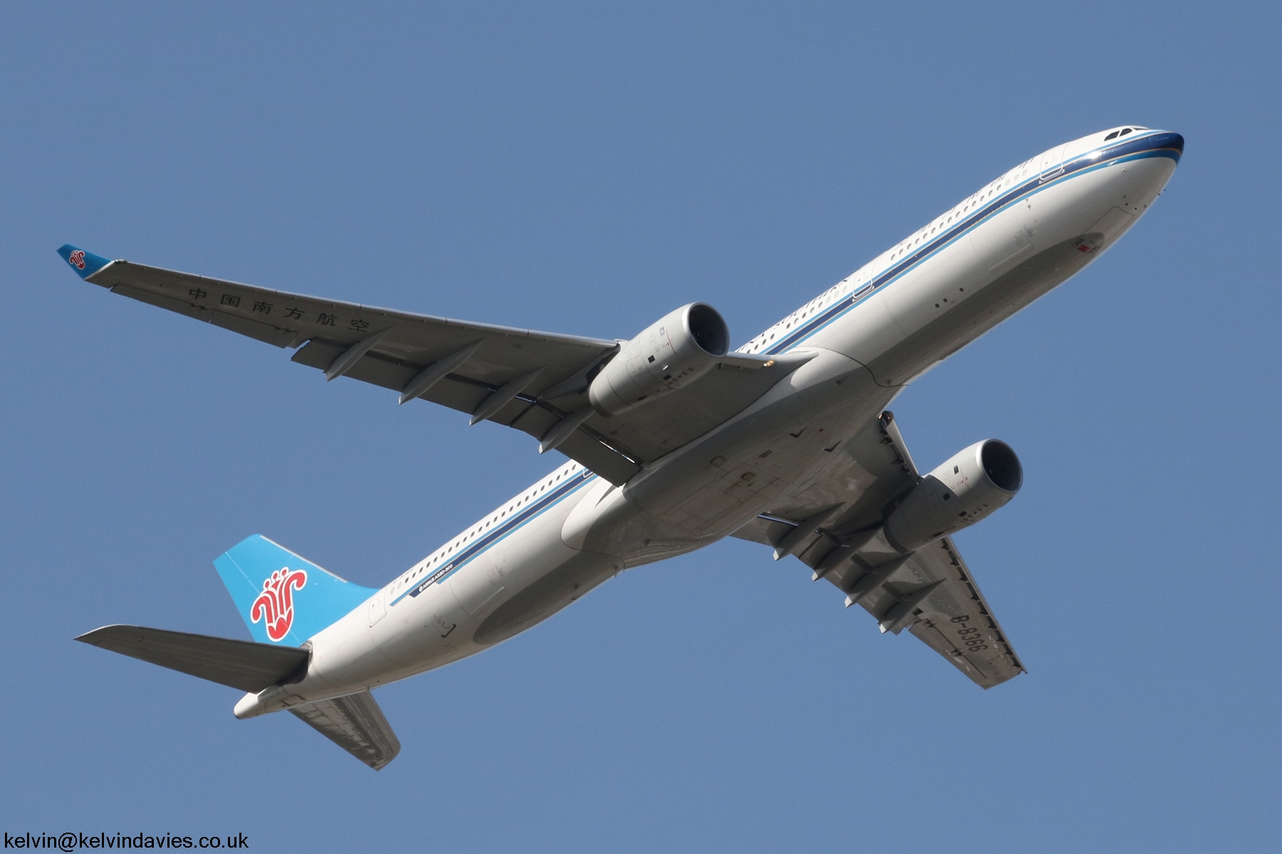 China Southern A330 B-8366