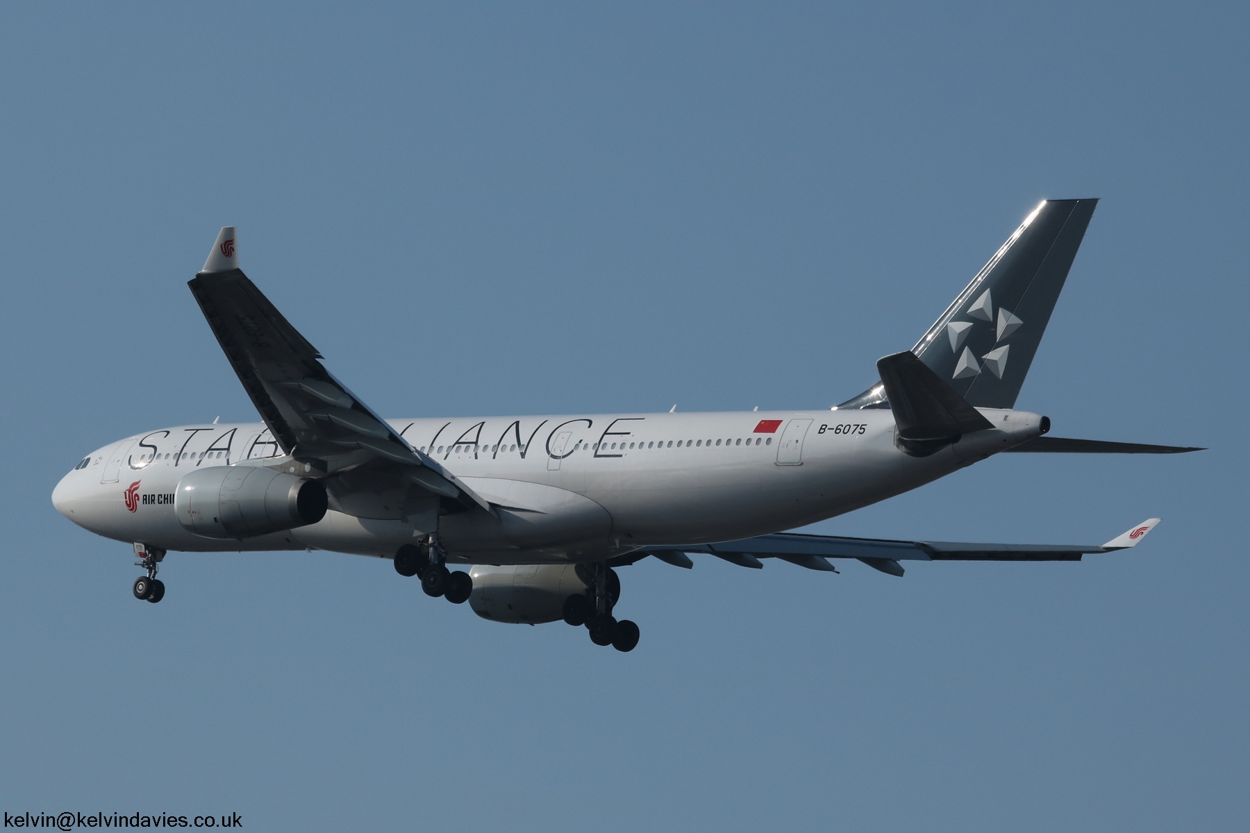 Air China A330 B-6075
