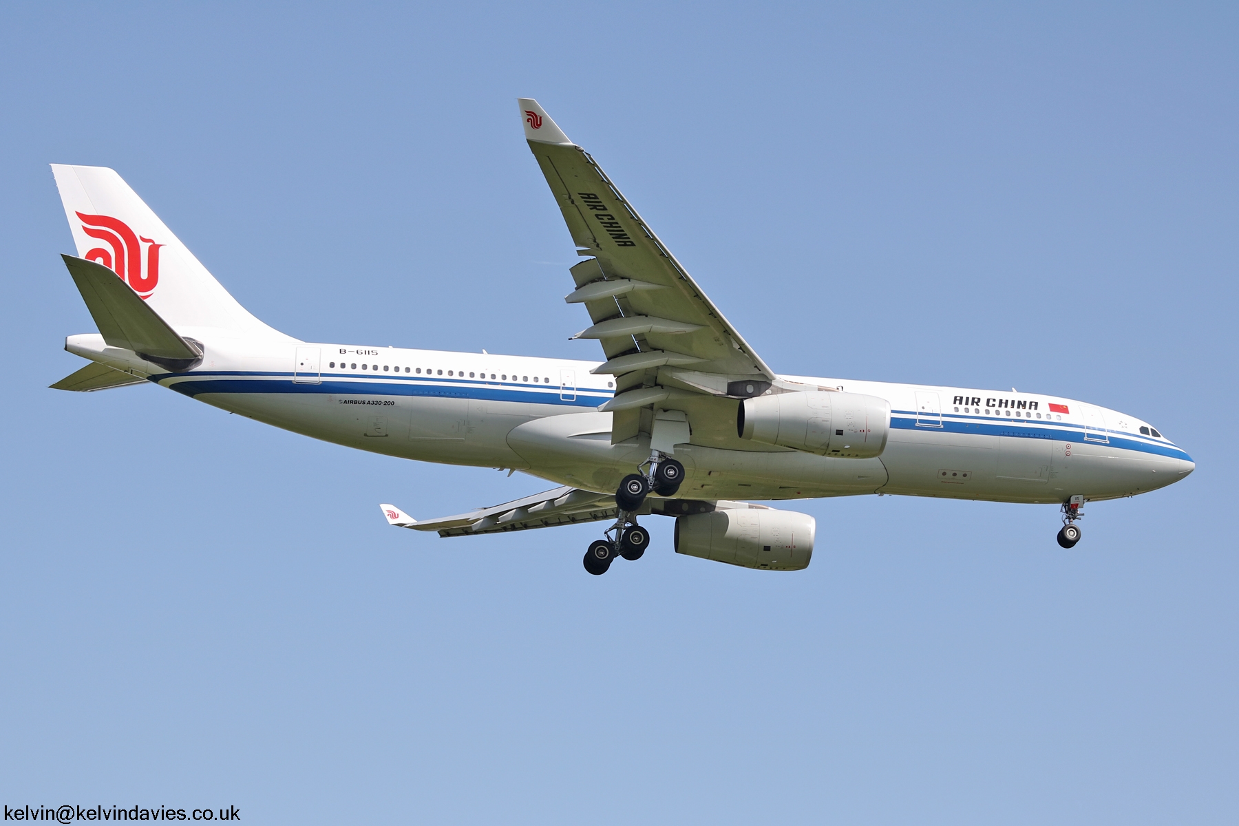 Air China A330 B-6115