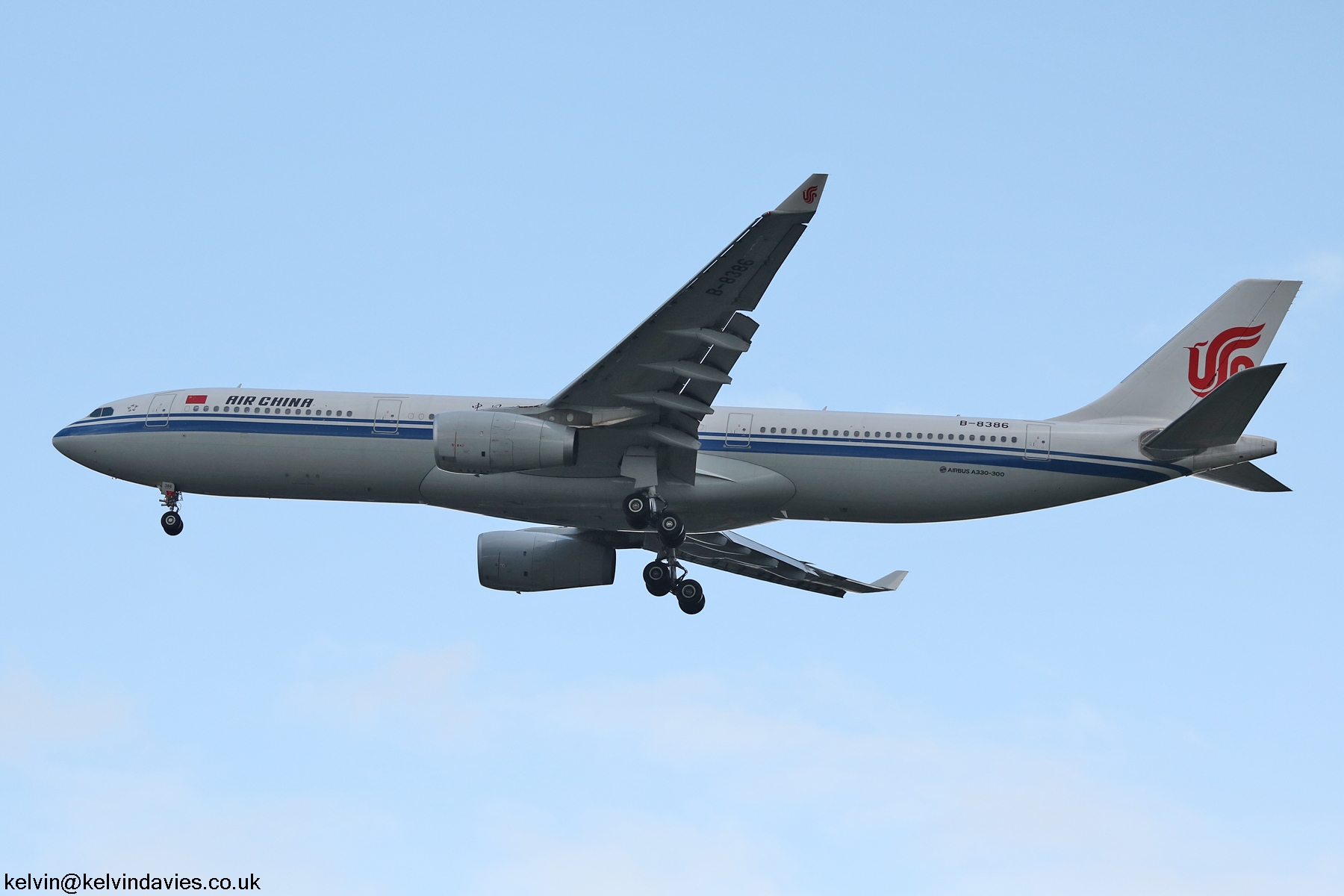 Air China A330 B-8386