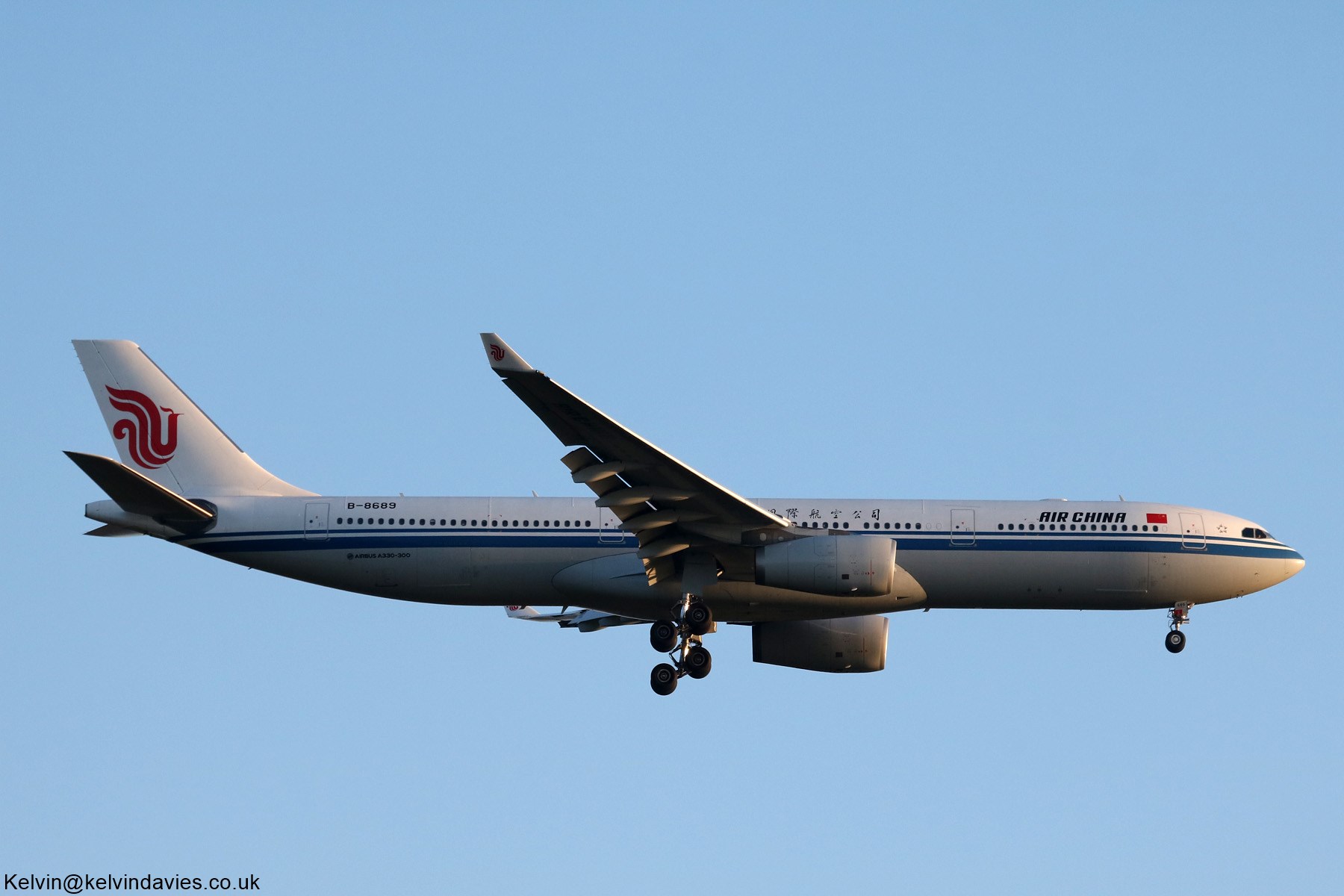 Air China A330 B-8689
