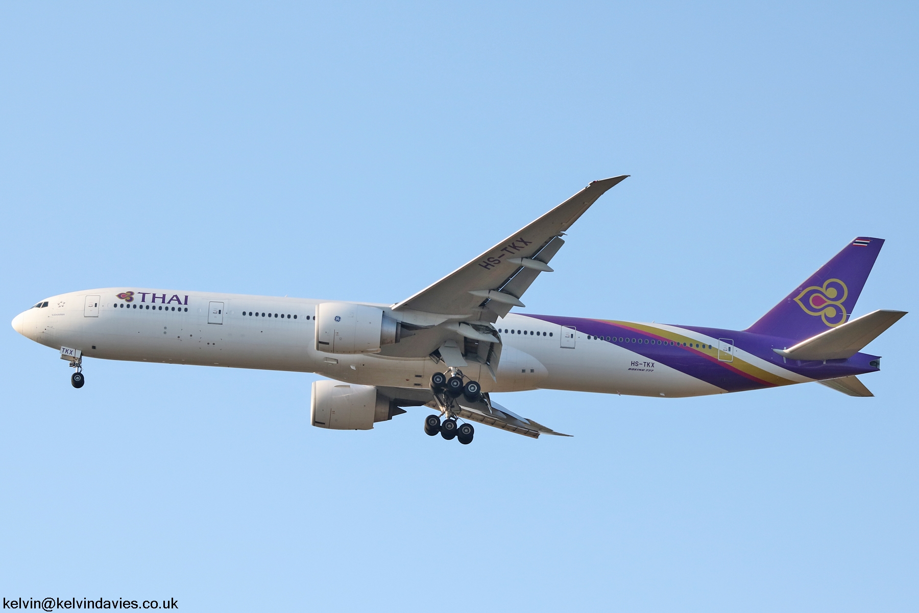 Thai Airways 777 HS-TKX