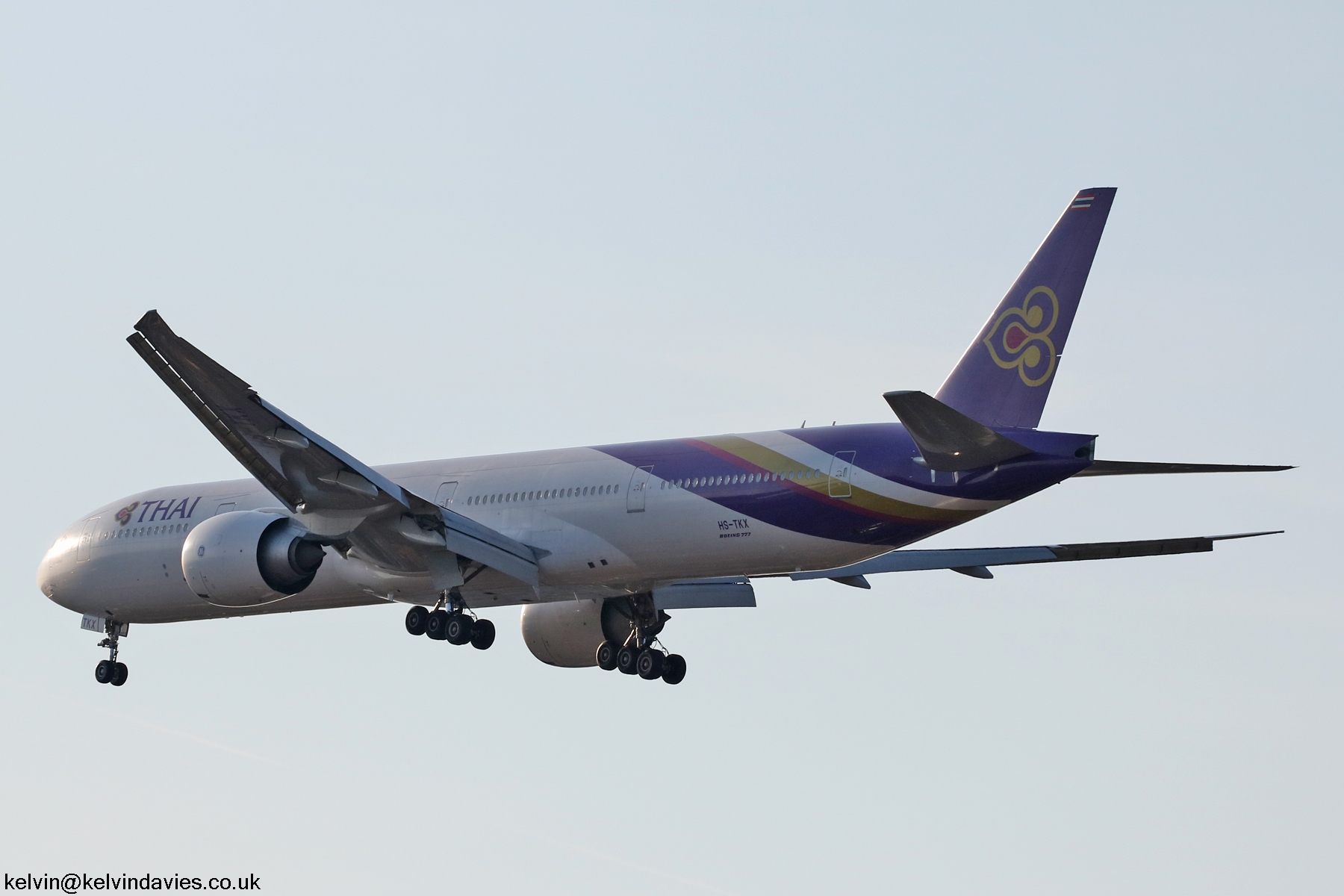 Thai Airways 777 HS-TKX