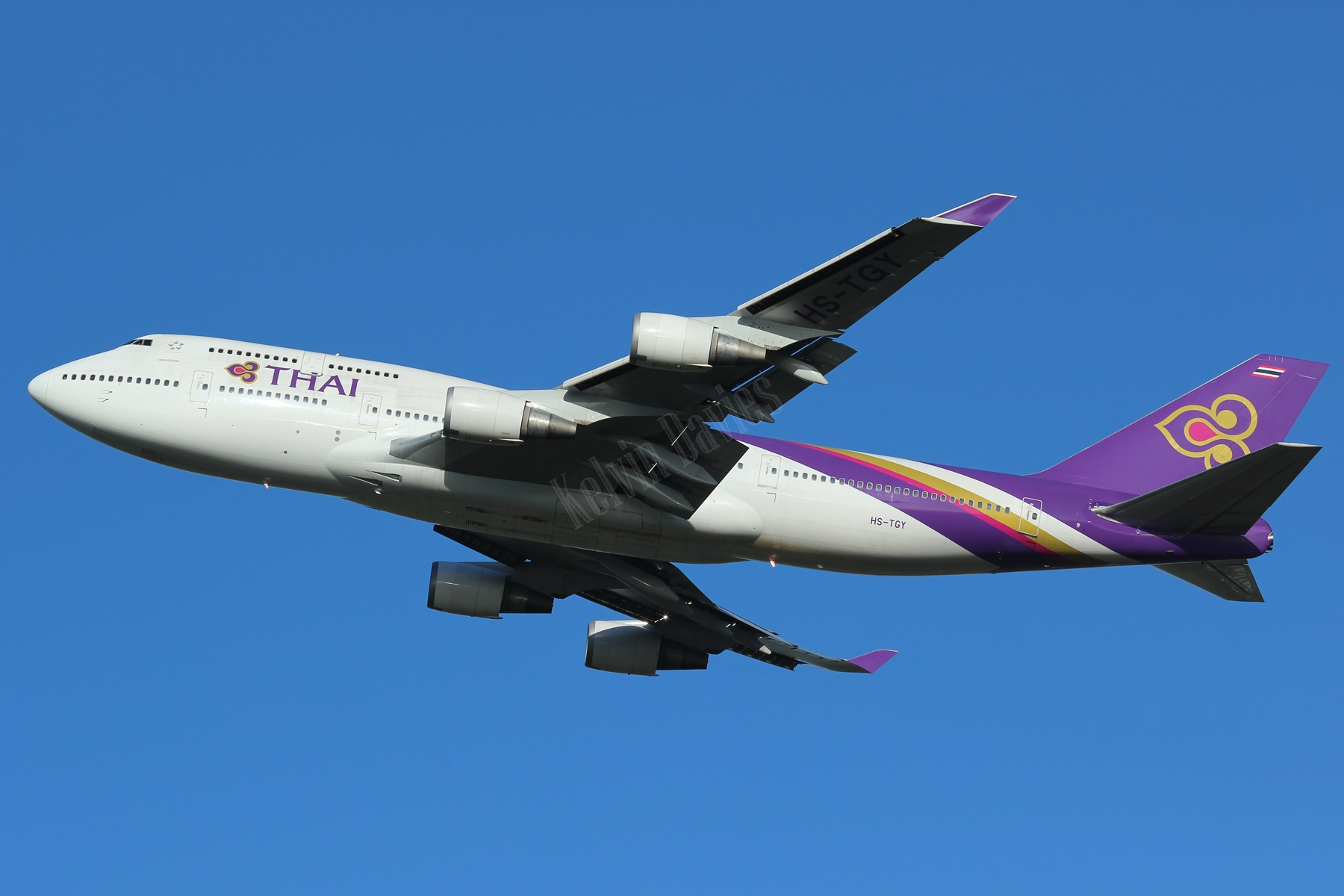 Thai Airways B747 HS-TGY