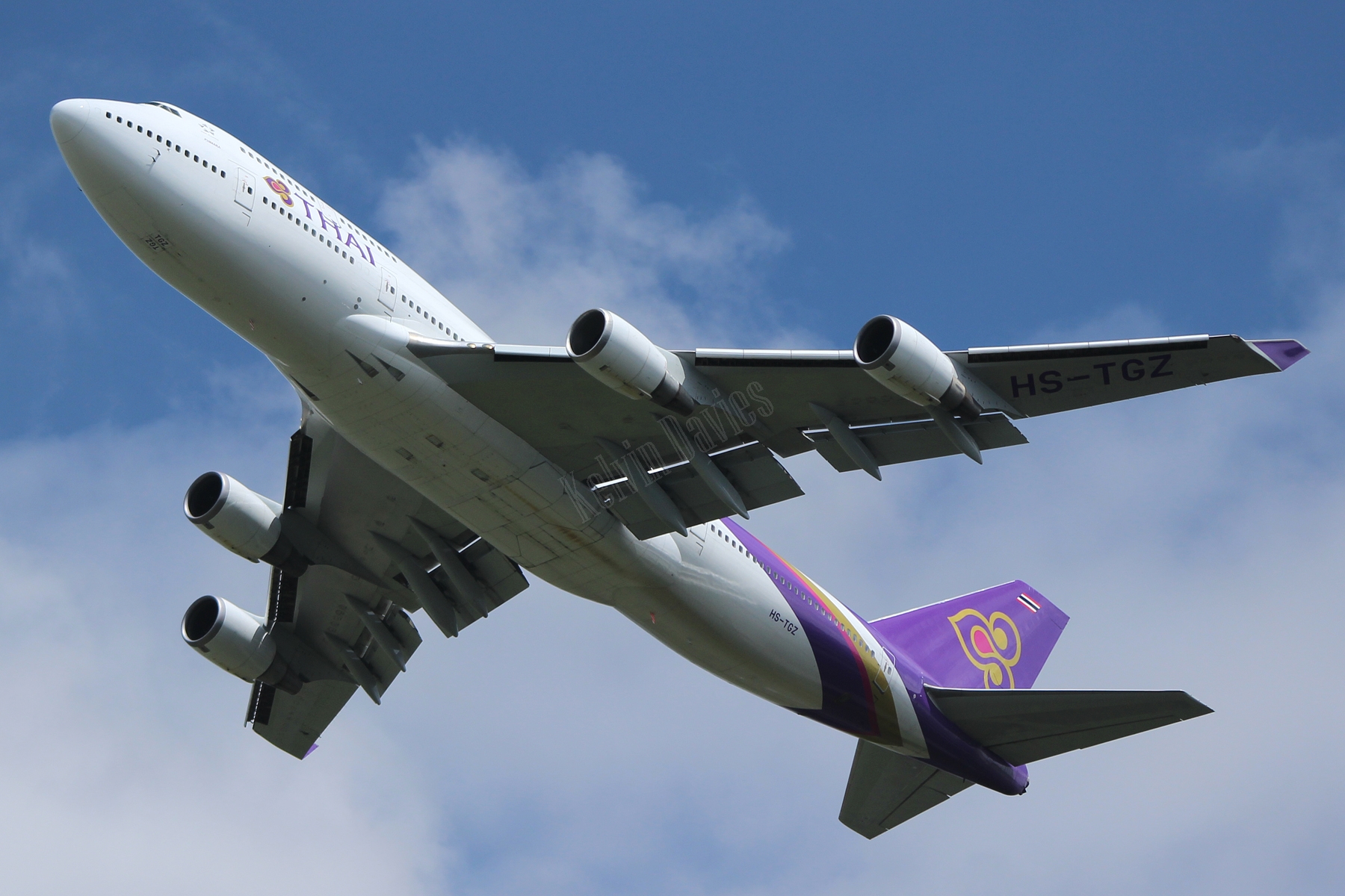 Thai Airways B747 HS-TGZ