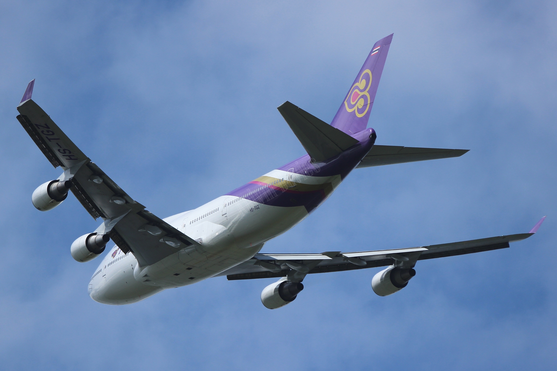 Thai Airways B747 HS-TGZ