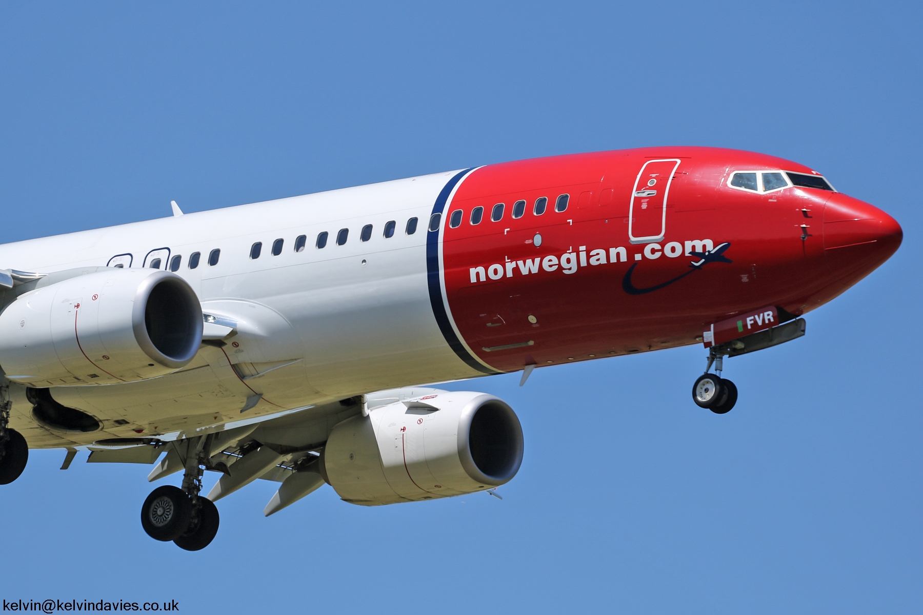 Norwegian 737 EI-FVR