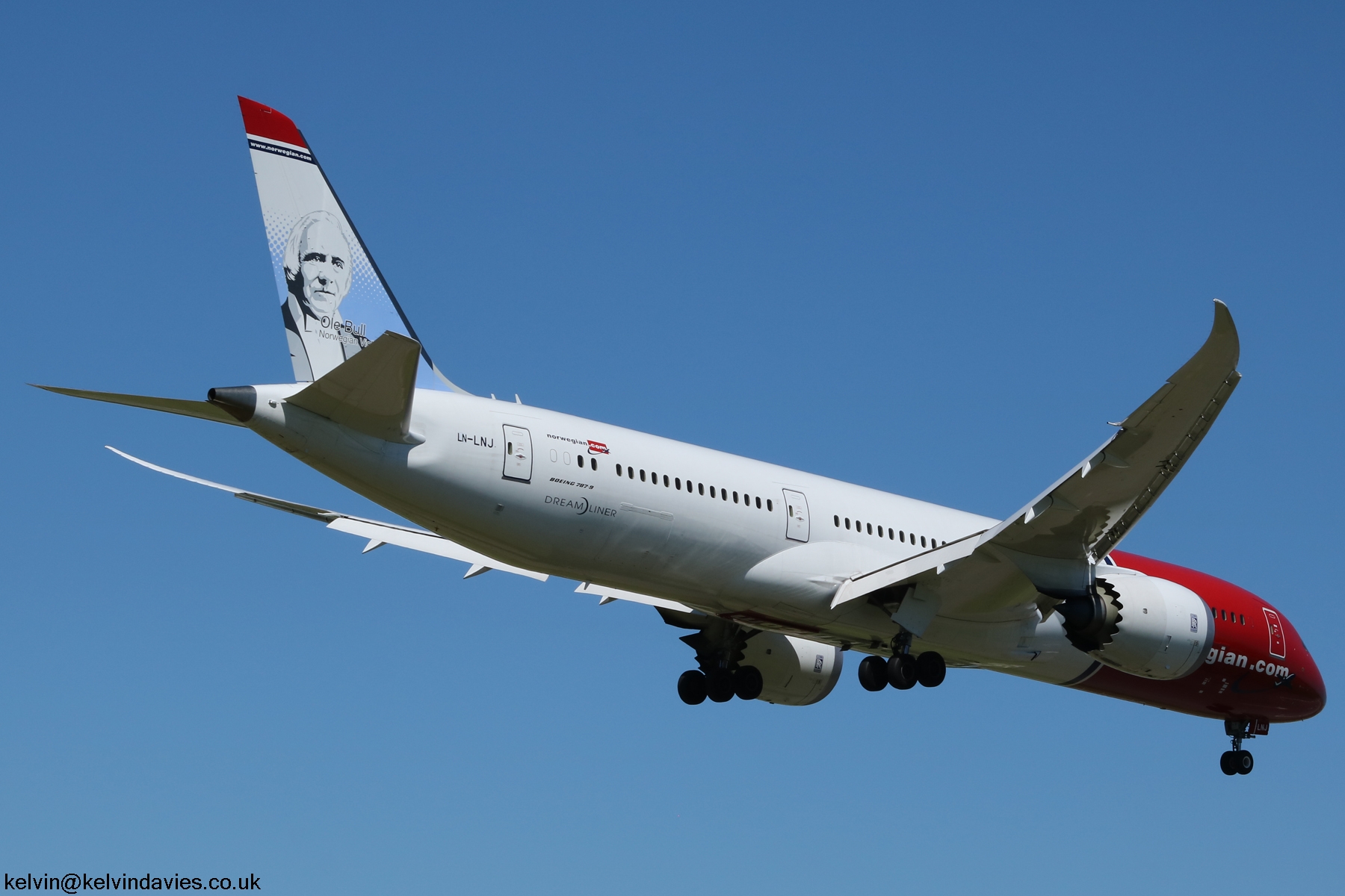Norwegian Long Haul 787 LN-LNJ
