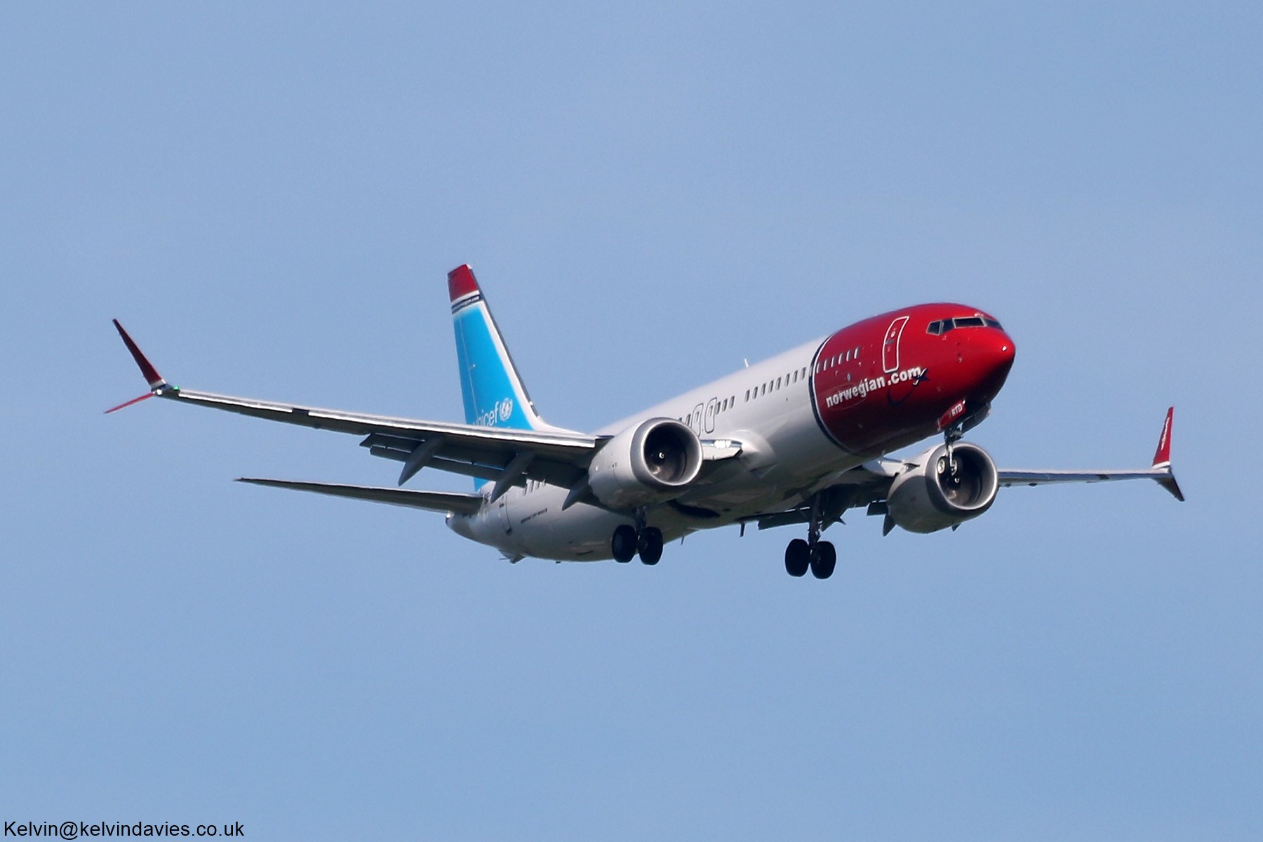 Norwegian Air Sweden 737MAX SE-RTD