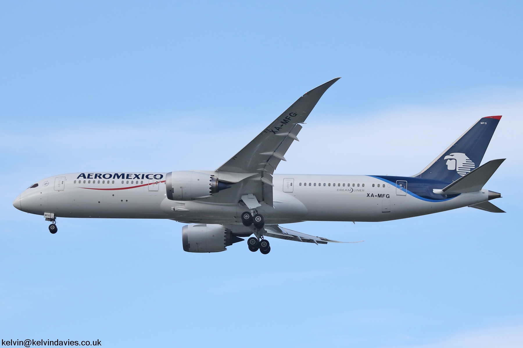 AeroMexico 787 XA-MFG