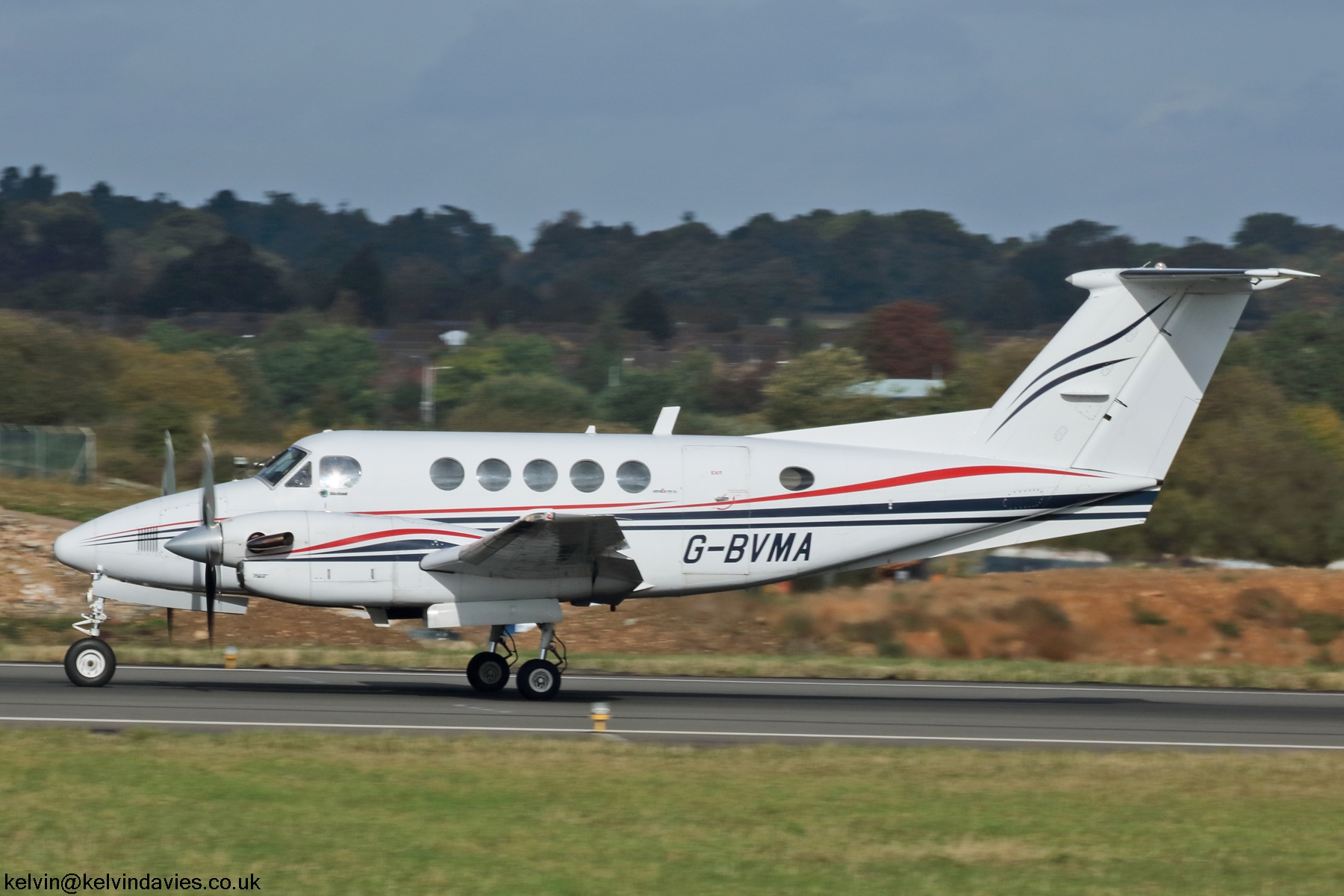 Dragonfly Aviation King Air B200 G-BVMA