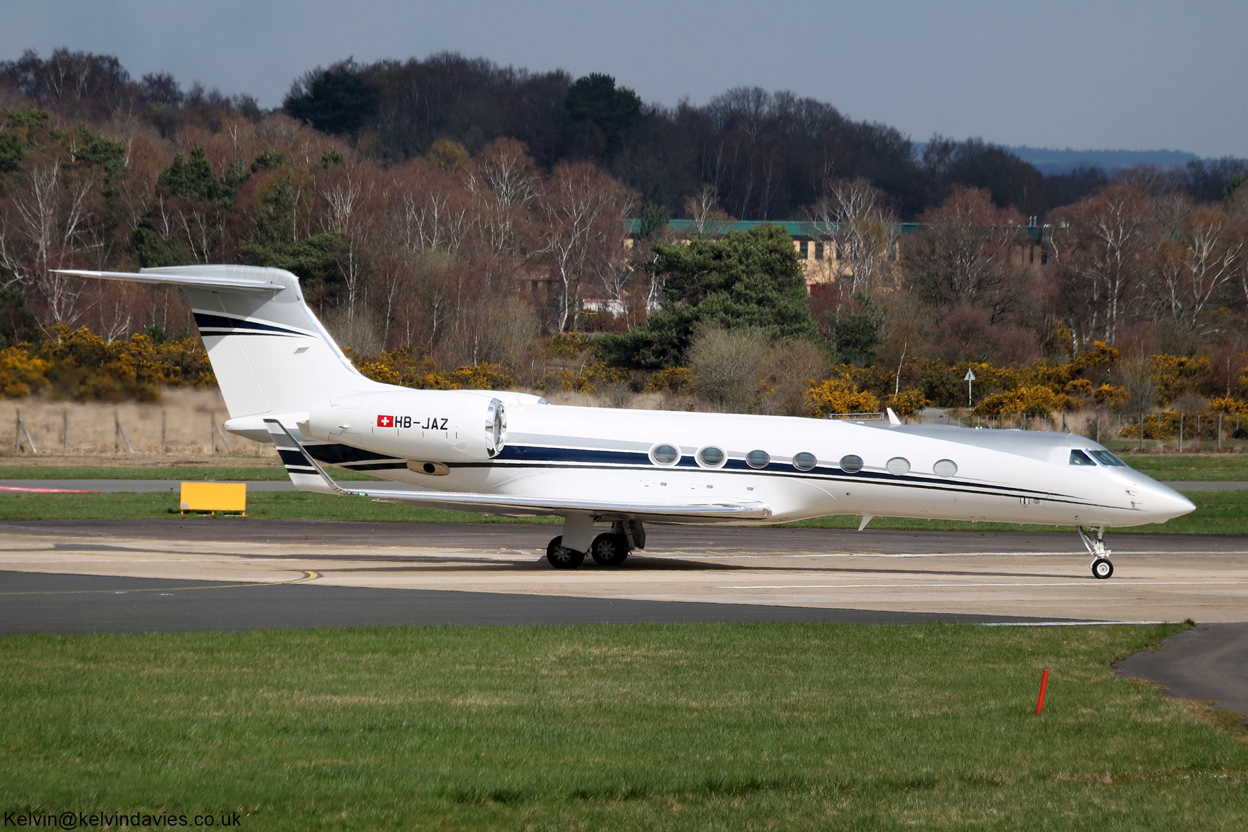 Jet Aviation Business G550 HB-JAZ