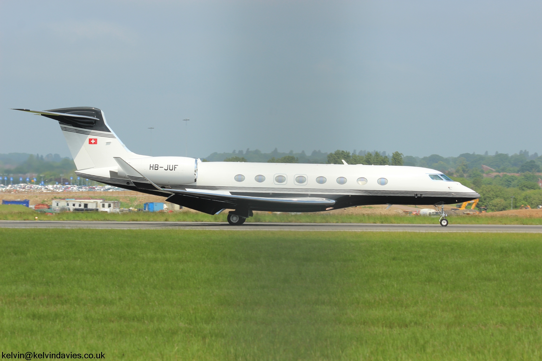 Swiss Jet AG G650 HB-JUF