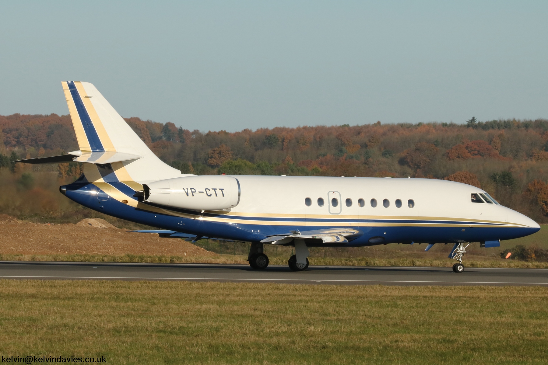 Falcon 2000EX VP-CTT