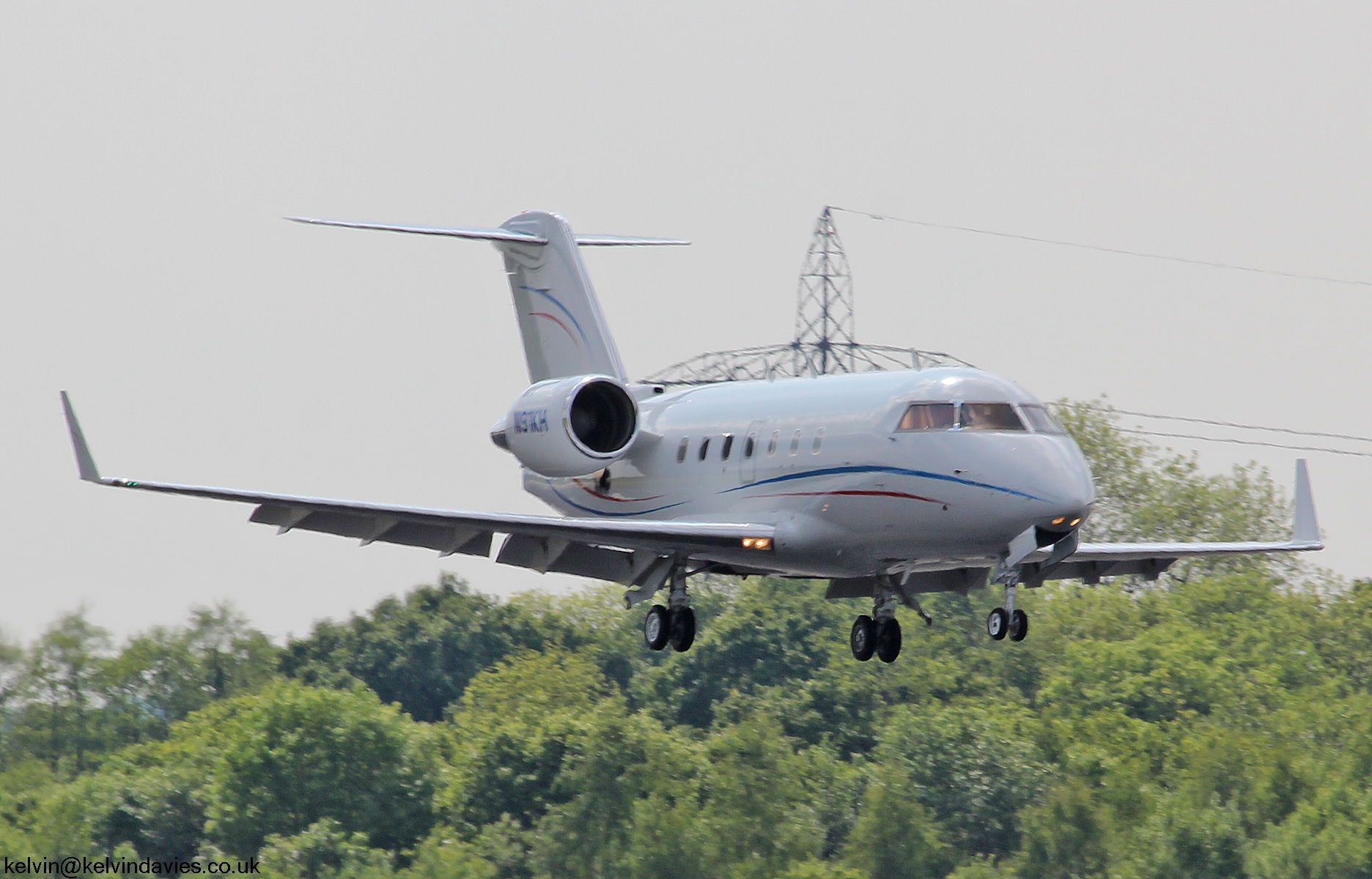 Challenger 601 N91KH