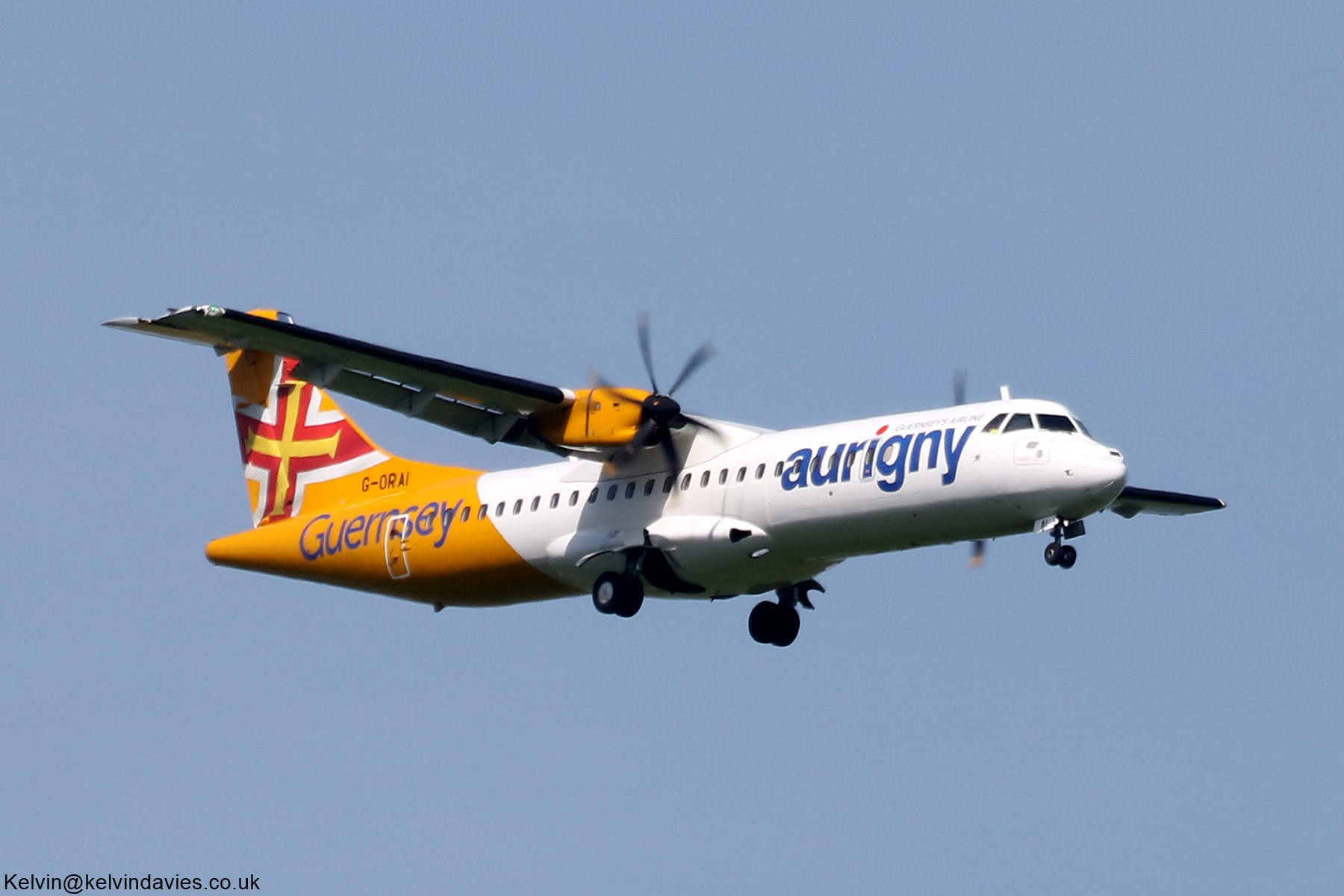 Aurigny Air Services ATR 72 G-ORAI