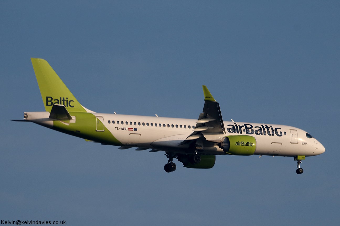 Air Baltic A220-300 YL-ABD