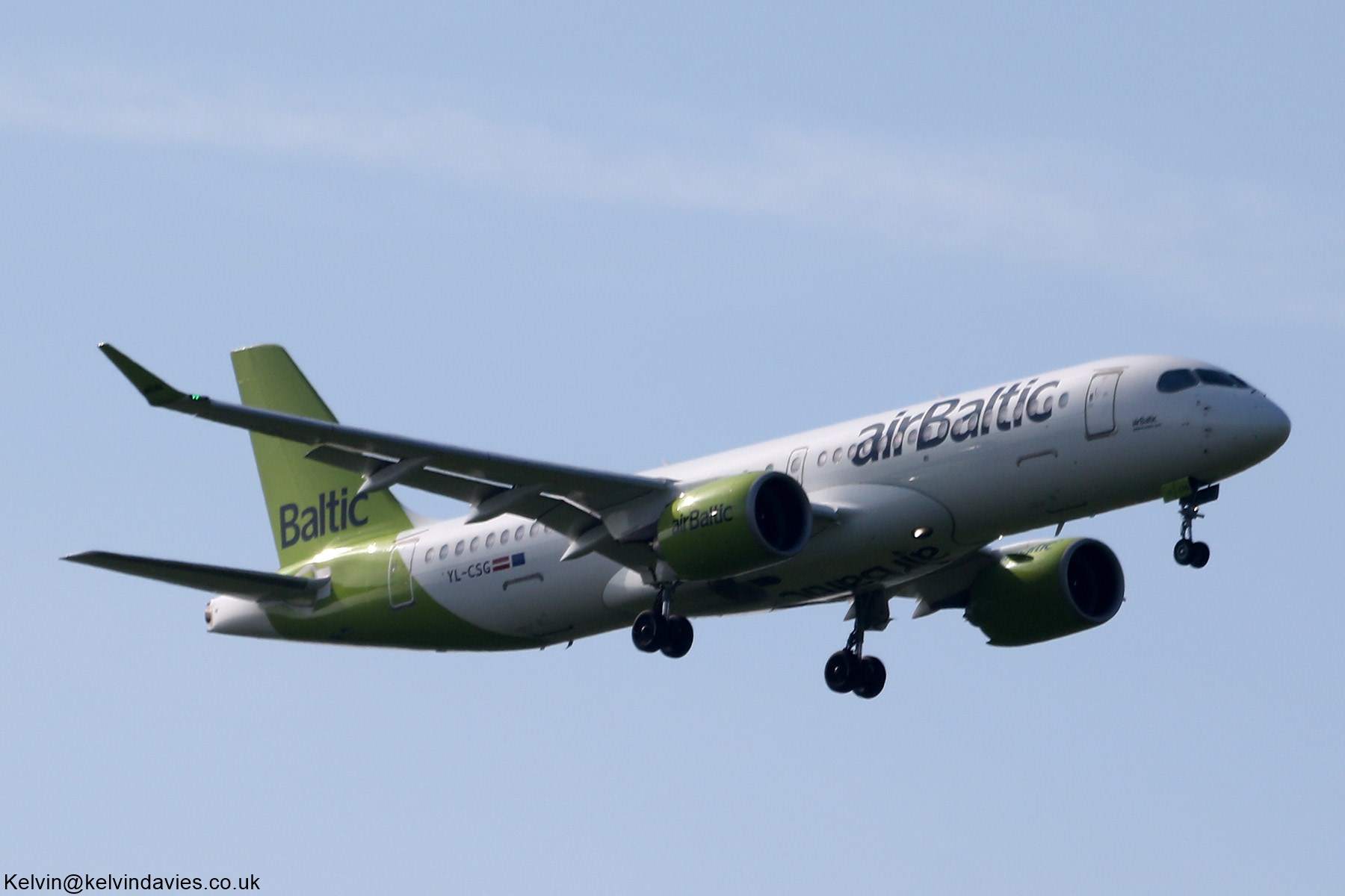 Air Baltic C Series-300 YL-CSG