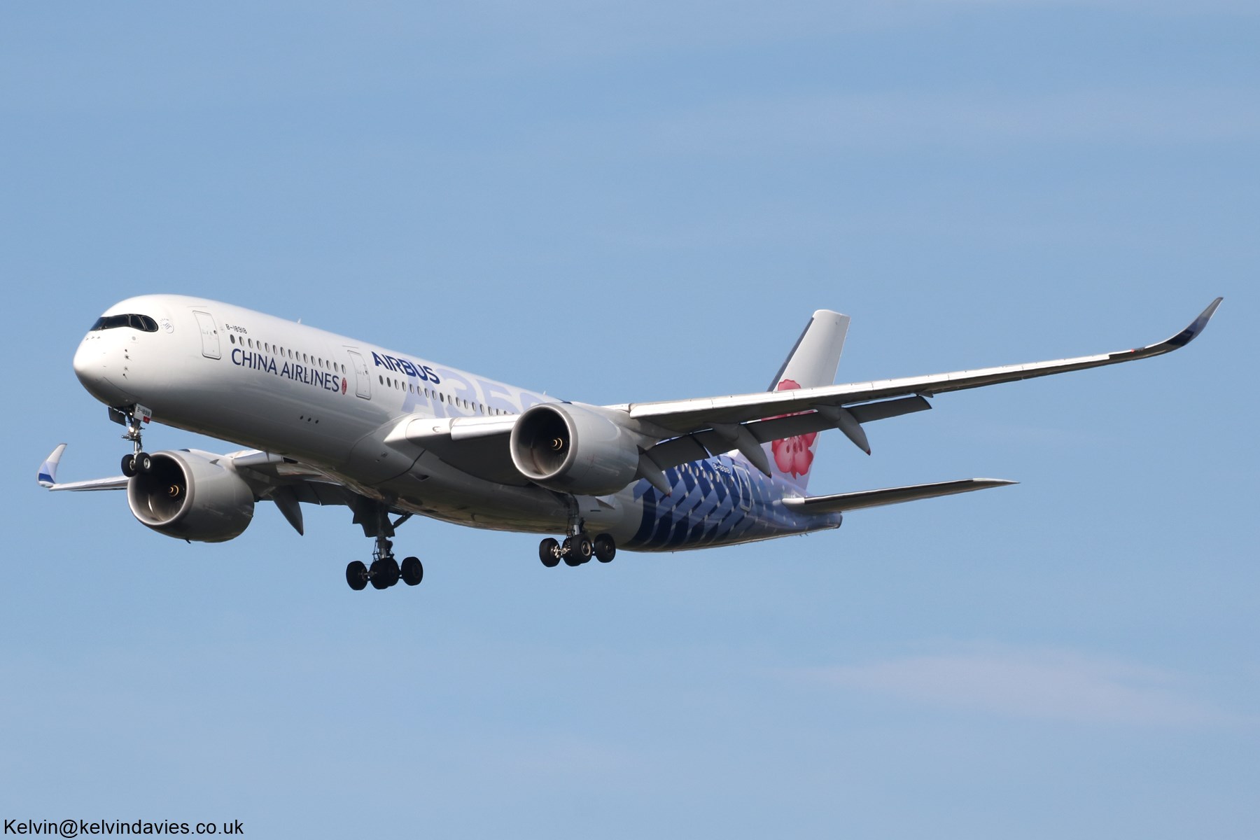 China Airlines A350 B-18918
